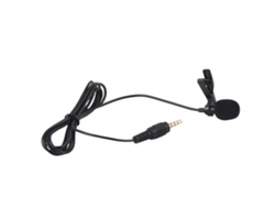 Micrófono De Solapa De Condensador Con Clip Y Cable De 3,5 Mm Para Grabación Manos Libres Y Discursos.