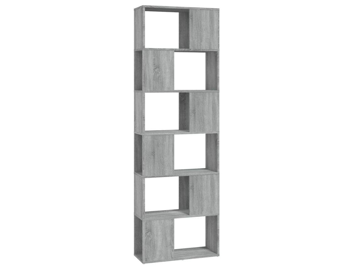 Estantería/separador 60x24x186 cm Gris Sonoma MAISON EXCLUSIVE
