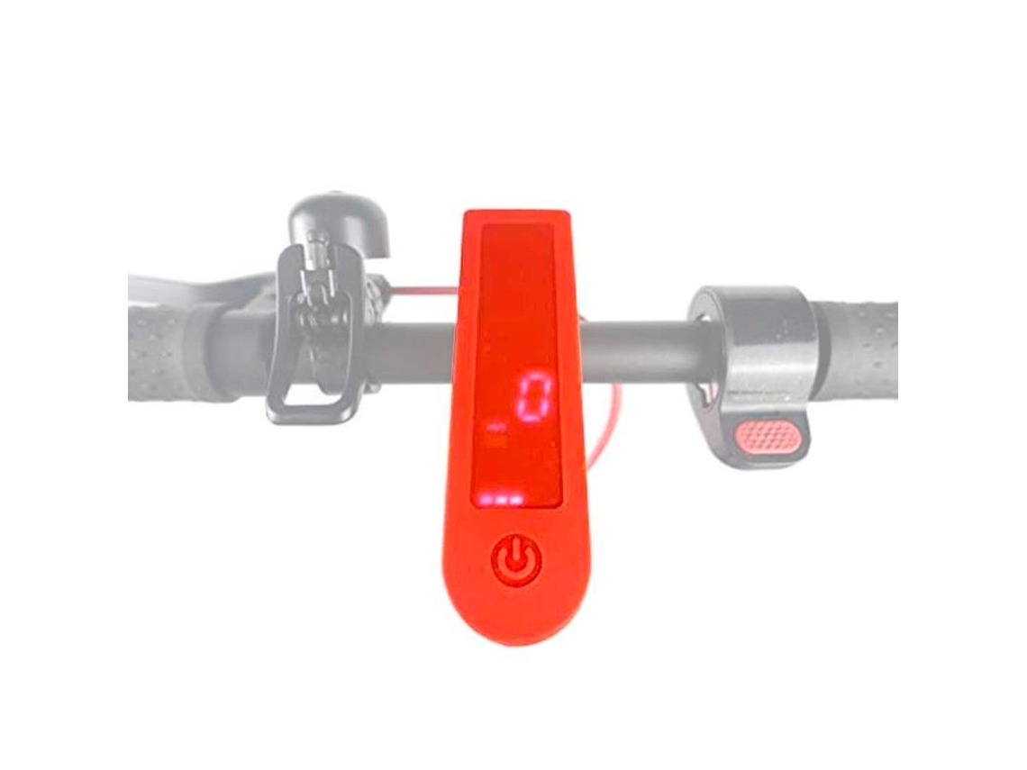 Protector de silicona impermeable rojo para pantalla recta Ewheel