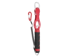 Danu26-pinza De Pesca Con Escala De Aleación De Aluminio Portátil Para Controlar Peces Color Rojo