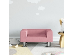 Sofá Para Niños | Sofá Infantil De Terciopelo Rosa 50x40x26,5 Cm Wsd896674