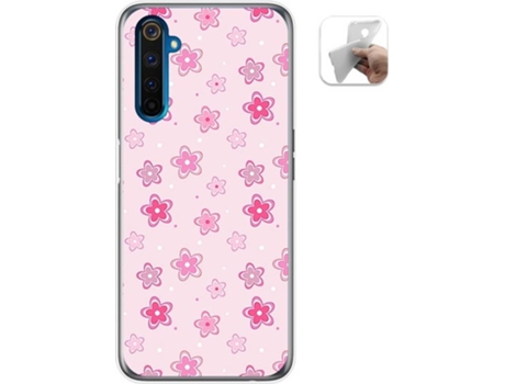 Carcasa Realme 6 Pro TUMUNDOSMARTPHONE Flores Multicolor