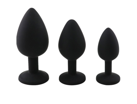 Plug Anal PETHUEL Starter Kit 3 piezas XYX-H-0426-1 Negro