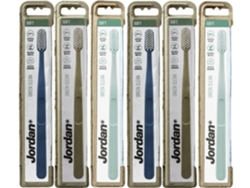 Pack de 6 Cepillos de Dientes JORDAN Green Clean Soft