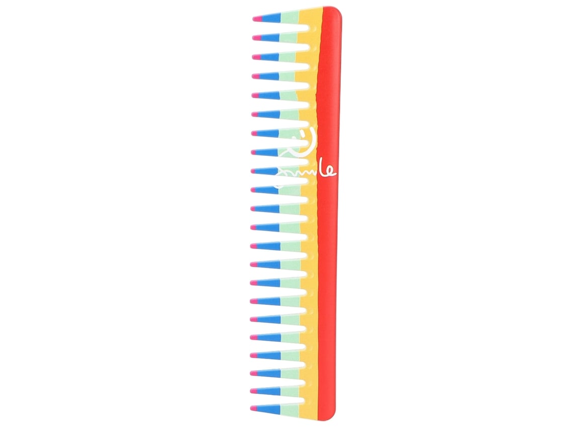Pente De Cabelo Com Dentes Redondos Colorido Para Desembaraçar E Estilo Cabelo Curto E Longo Cb601