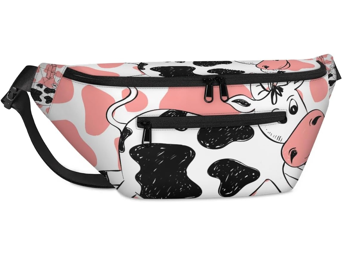 Bolso Bandolera Tropicallife Diseño Vaca Lechera Para Hombre Mujer Unisex Gran Capacidad Bolso Cruzado Info