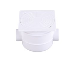 Caja de conexiones para luz subacuática de piscina impermeable blanca