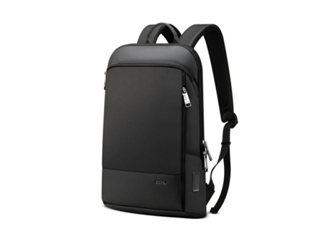 Mochila de viaje para computadora portátil para hombres Mochila universitaria duradera Bolsa para computadora de negocios-Negro Versión definitiva