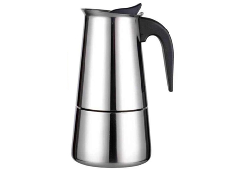 300ml moka cafetería cafetera espresso latte percolator estufa cafetera espresso olla máquina de café italiano acero inoxidable | Cafeteras