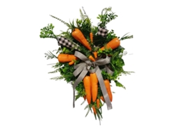 Corona de zanahoria de Pascua Corona de primavera slowmoose