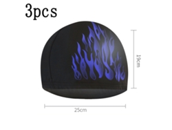 Gorro de natación de licra con capa protectora para adultos