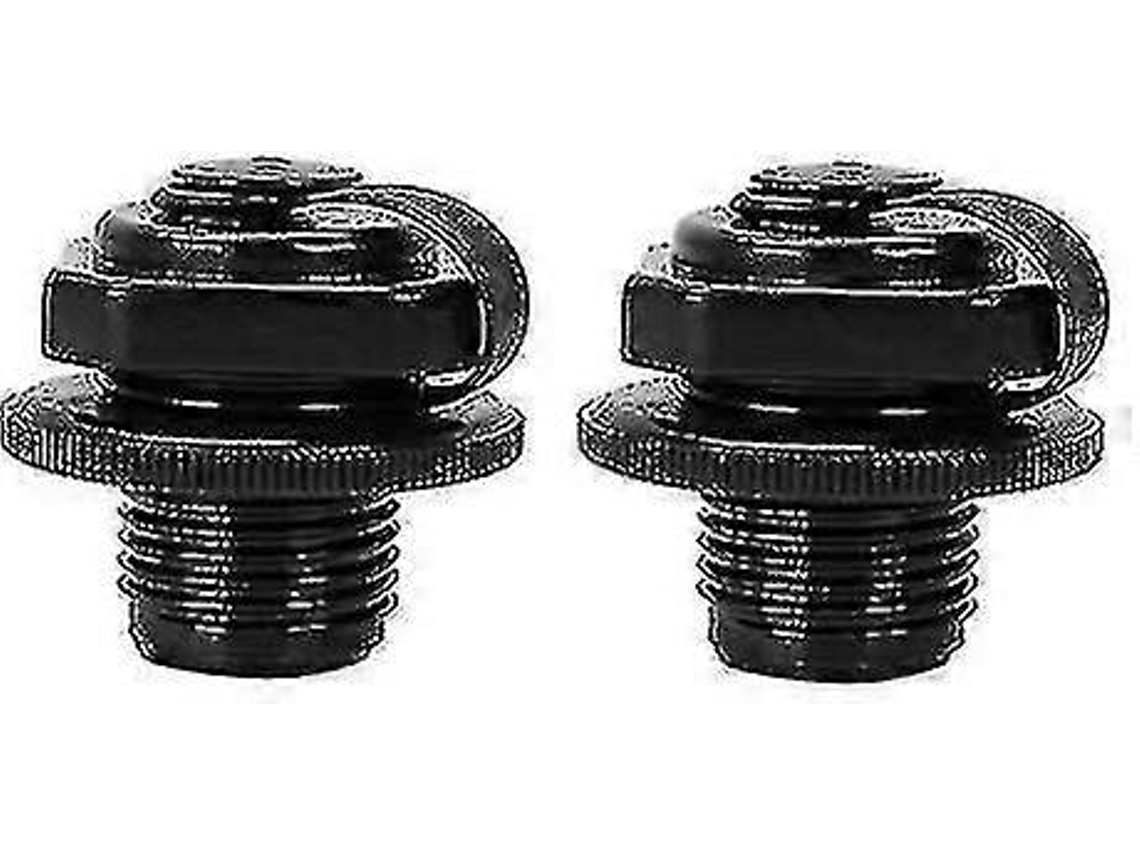 Tampas Da Válvula De Ar Do Kayak. Pacote De 2 Válvulas Parafusadas Universais Para Barcos Infláveis, Colchões De Ar, Etc.