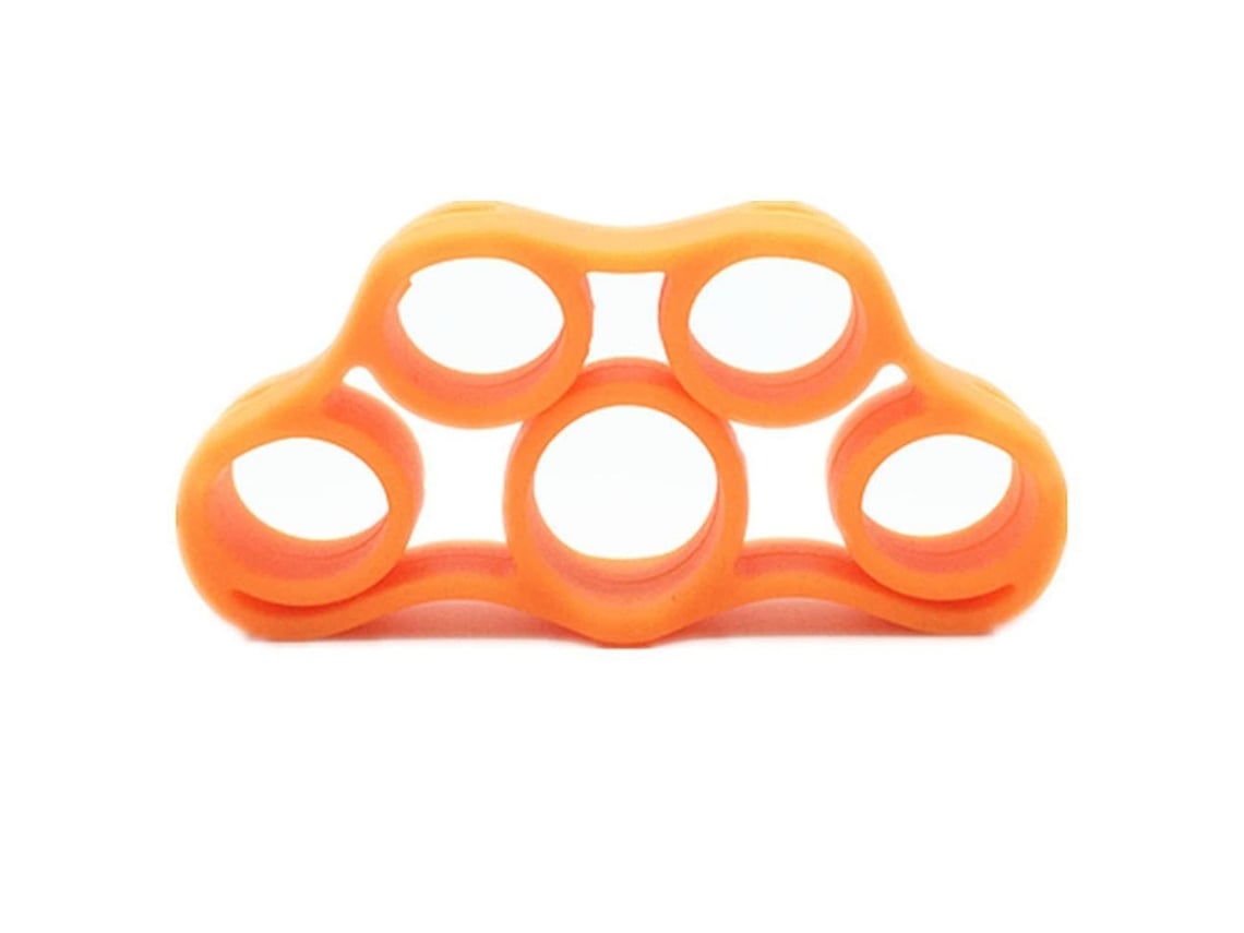 Omni-ejercitador De Dedos De Silicona Para Entrenamiento De Fuerza Y Flexibilidad, Ideal Para Artritis Y Deportistas Naranja
