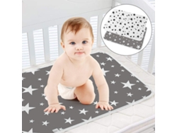 Cambiador de pañales portátil, impermeable, protector de cama, tapete de juego