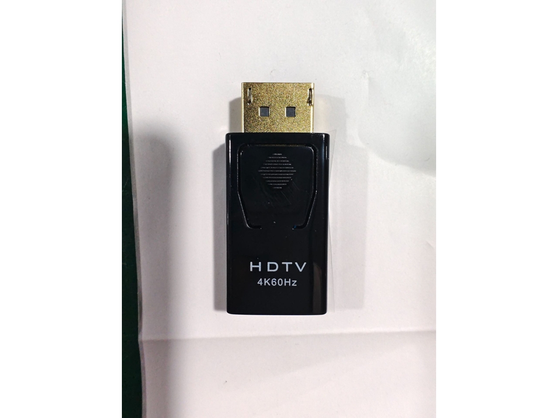 Adaptador/convertidor Displayport (dp) A Hdmi Negro (2 Unidades) 4k A 60 Hz