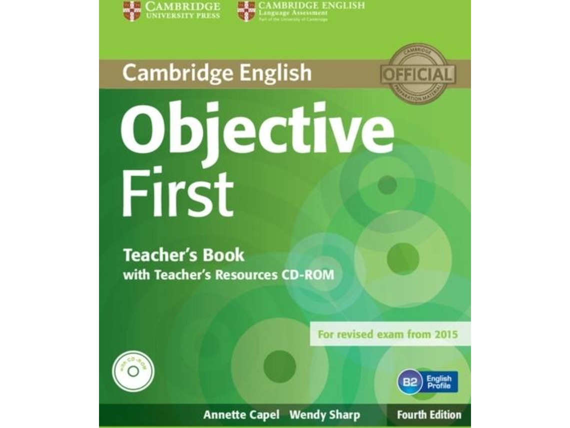 Libro Objective First Teacher's Book with Teacher's Resources CD-ROM 4th Edition