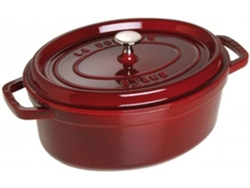 Cacerola STAUB (Rojo - Hierro Fundido - 29 cm)