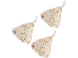 Juego de 3 protectores triangulares para asas y tapas de ollas, antiescaldaduras, fáciles de usar y guardar. Vayotoy