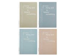 Cuaderno sin espiral, hojas anchas de 40/80, cubierta plastificada resistente, 4 unidades, formato B5