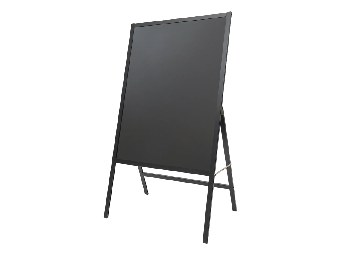 Tablero de mensajes LED, soporte resistente, pantalla creativa, negro