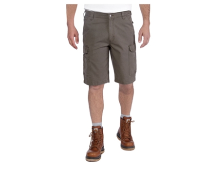 Calça CARHARTT Calções Cargo Rigby Rugged Cinzento 31
