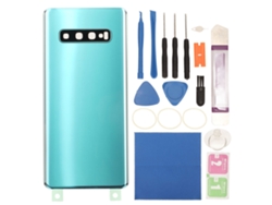 Tapa Trasera De Batería De Vidrio (protección De Lente Impermeable) Para Panel De Carcasa Posterior Del Teléfono Samsung Galaxy S10+plus G975