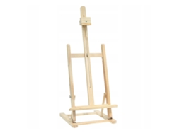 Caballete de madera ajustable Colorbox, plegable, hecho de madera de pino Wellhome