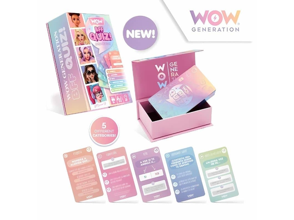 Juego De Cartas ¿me Conoces? Wow Generation Wow00086 Kids Euroswan Kids Euroswanp24