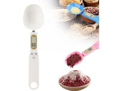 Balanza Electrónica Con Cuchara Medidora - Balanza Electrónica - Blanca