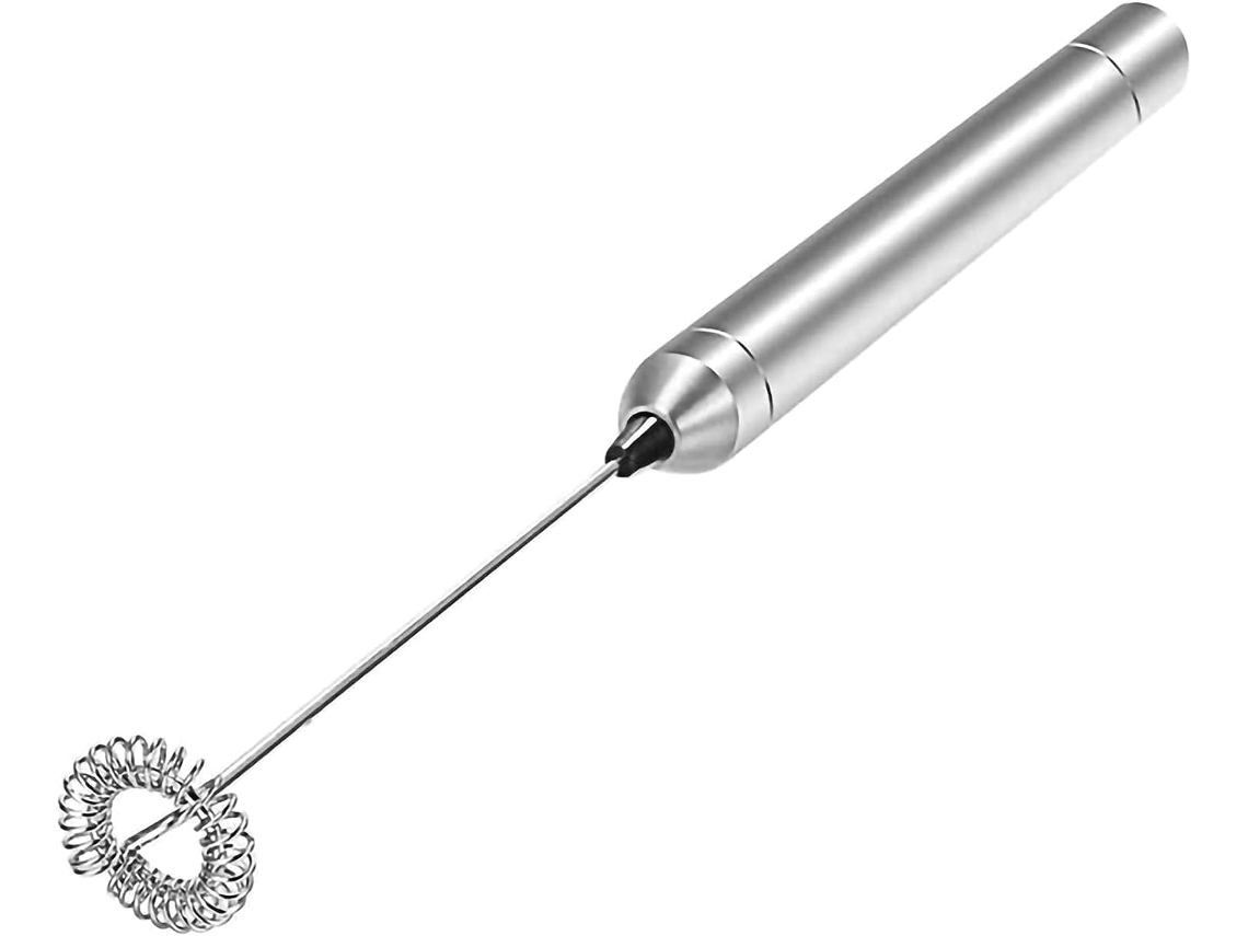 VYLARA Espumador Cremoso Para Latte, Espumador De Aço Inoxidável Operado Por Bateria, Design Ergonômico, Fácil De Usar E Lavar, Perfeito Para Casa, Escritóri