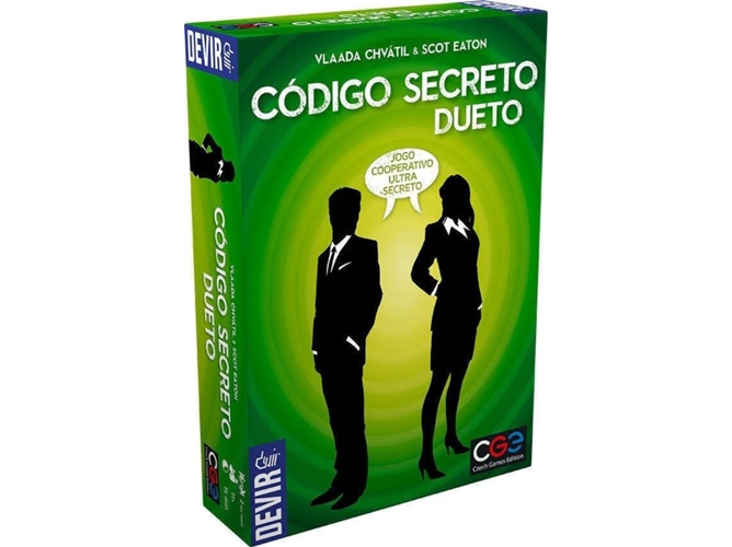 Juego de Mesa Código Secreto: Dueto (Edad Mínima: 11 - Nivel Dificultad: Medio)