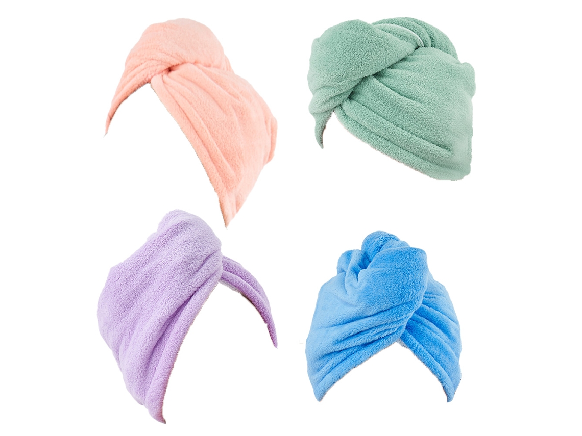Toalla Kofihety Bandanas Secado Rápido Cabellos Verde (35x20x10cm)