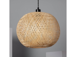 Lámpara de Suspensión LEDKIA Llata (Madera - E27 - 60 W)