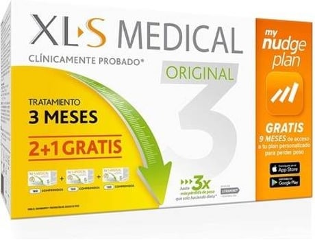 Complemento Alimentar XLS MEDICAL Xls Med. Orig.Nudge (540 comprimidos)
