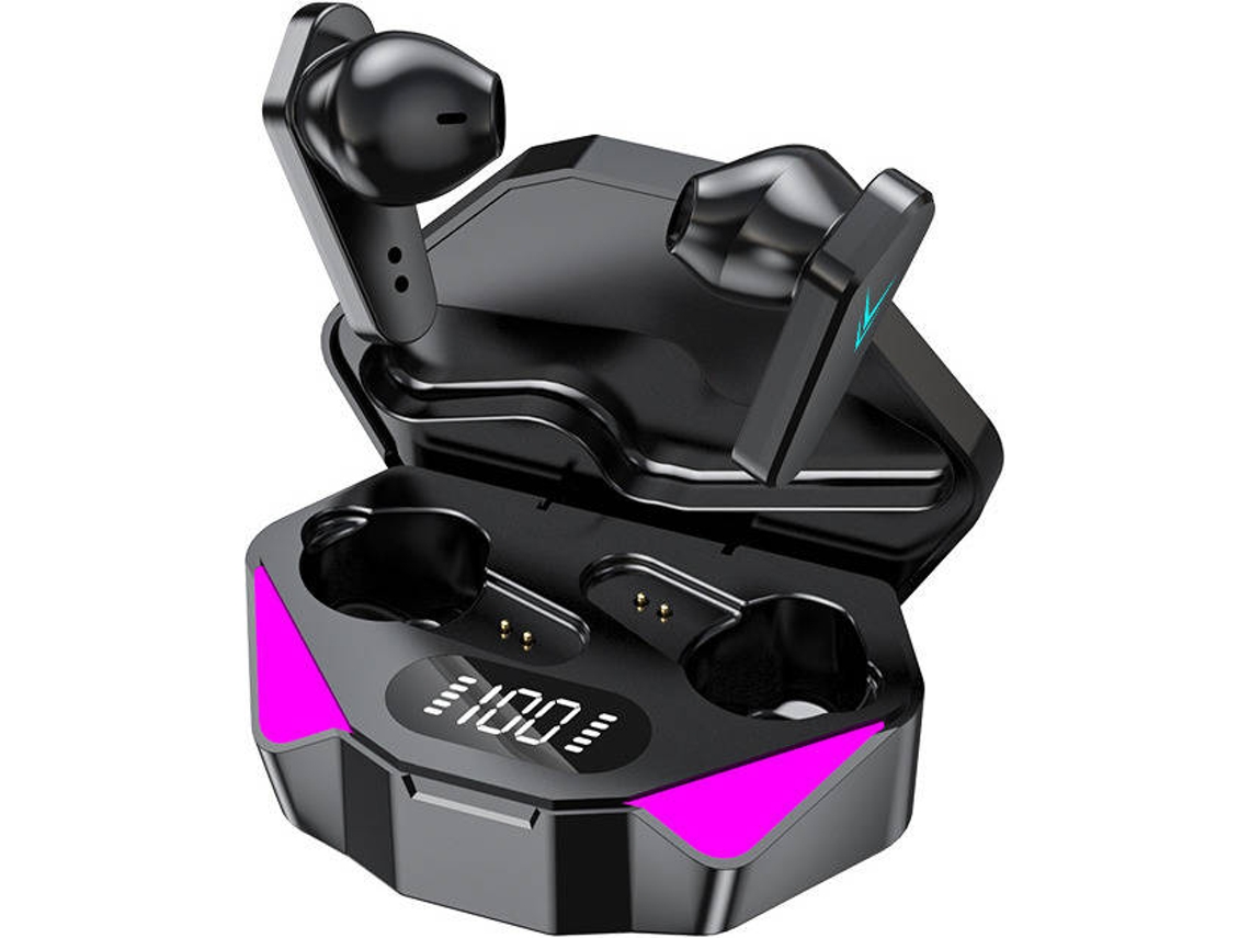 Auriculares Bluetooth True Wireless EIFSON X15 (in ear - microauriculares - noise cancelling - negro)