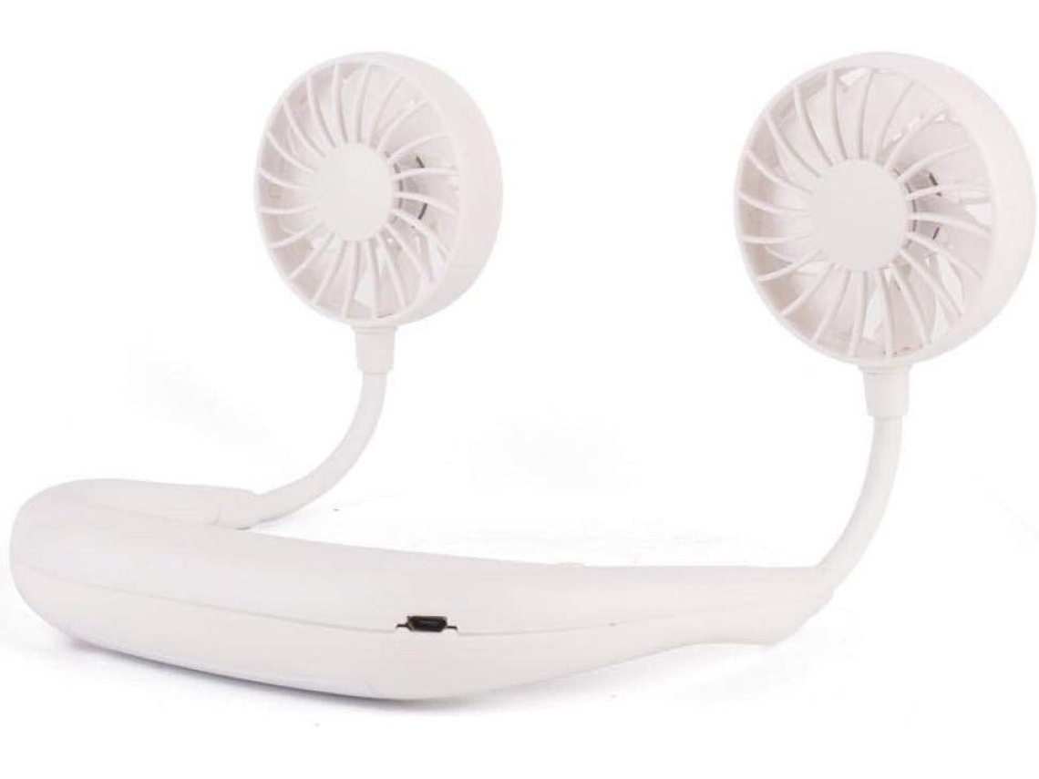 Ventilador 1200 Mah Portátil Recargable Silencioso