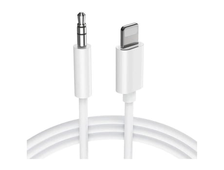 Cable de adaptador Lightning de 3 5 mm para Apple iPad 9.7 2018 enchufe y reproduce el cable para los auriculares de radio del automóvil ... PH26