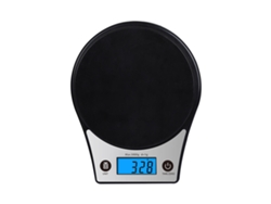 Báscula de cocina digital de 0,1 g en acero inoxidable 304 para cocina, repostería, preparación de comidas y dietas.