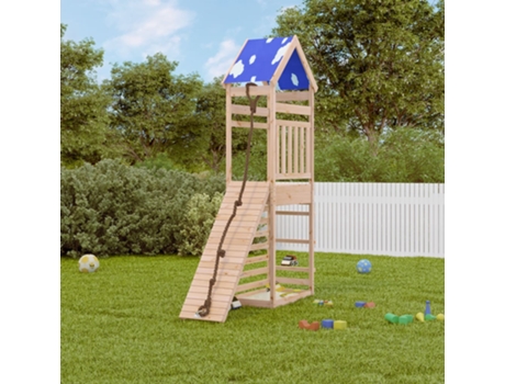 Parque infantil de exterior de VIDAXL madera maciza de pino