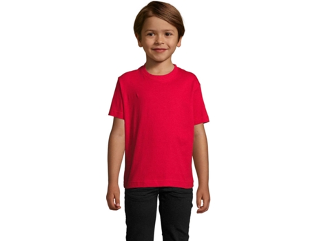 Camiseta de Hombre SOLS Imperial Rojo (4A)
