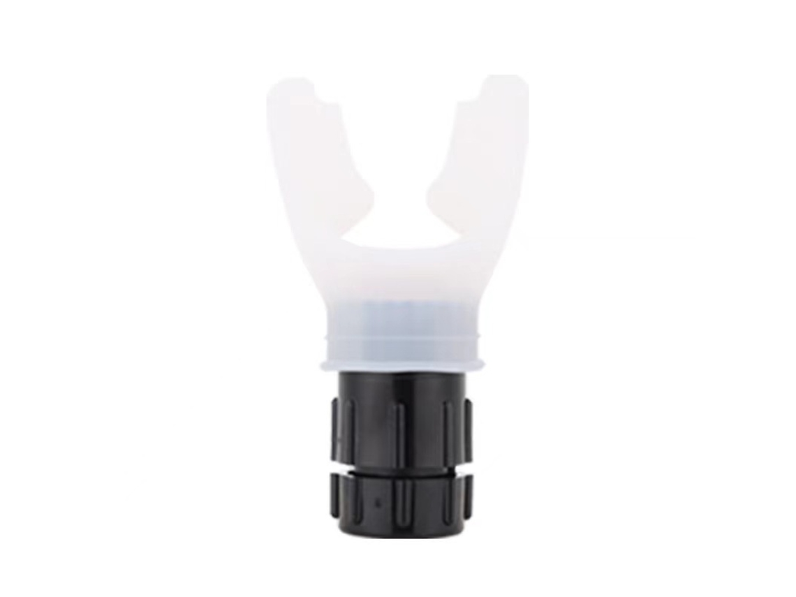 (blanco) 1 Ejercitador De Pulmones Portátil Con Resistencia Ajustable, Equipo De Fitness