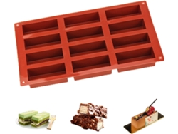 Molde rectangular flexible (para tarta de queso/barras de cereales)