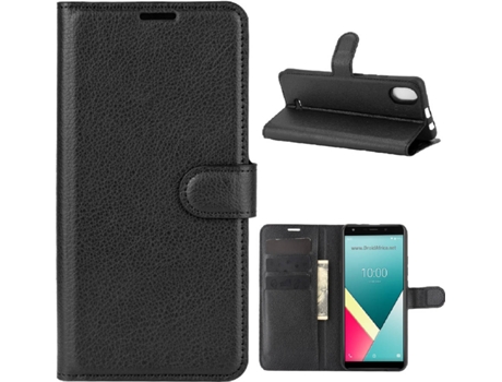 Carcasa Wiko Y61 Livro Negro