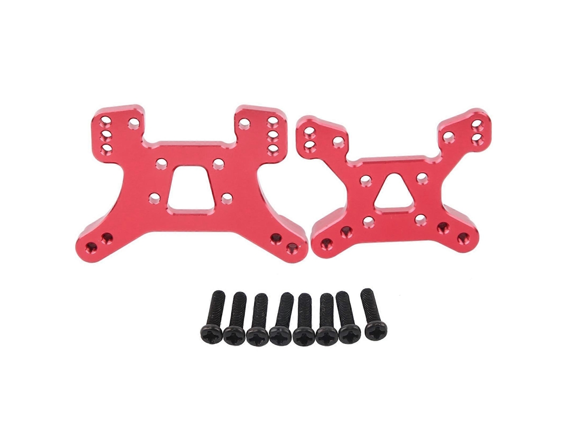 Conjunto de torreta de amortiguadores delanteros y traseros para coche RC Wltoys 144001 1/14vayotoy