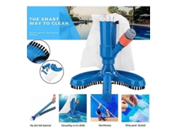 ¡ofertas! Juego De Herramientas De Limpieza Con Cepillo Aspirador Para Piscina, Spa Y Piscina Nuevo.