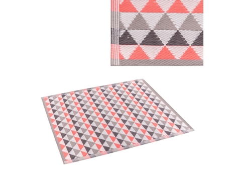 Alfombra de Exterior BIGBUY HOME (140.00 x 200.00 x 0.50 cm - Polipropileno - Gris)
