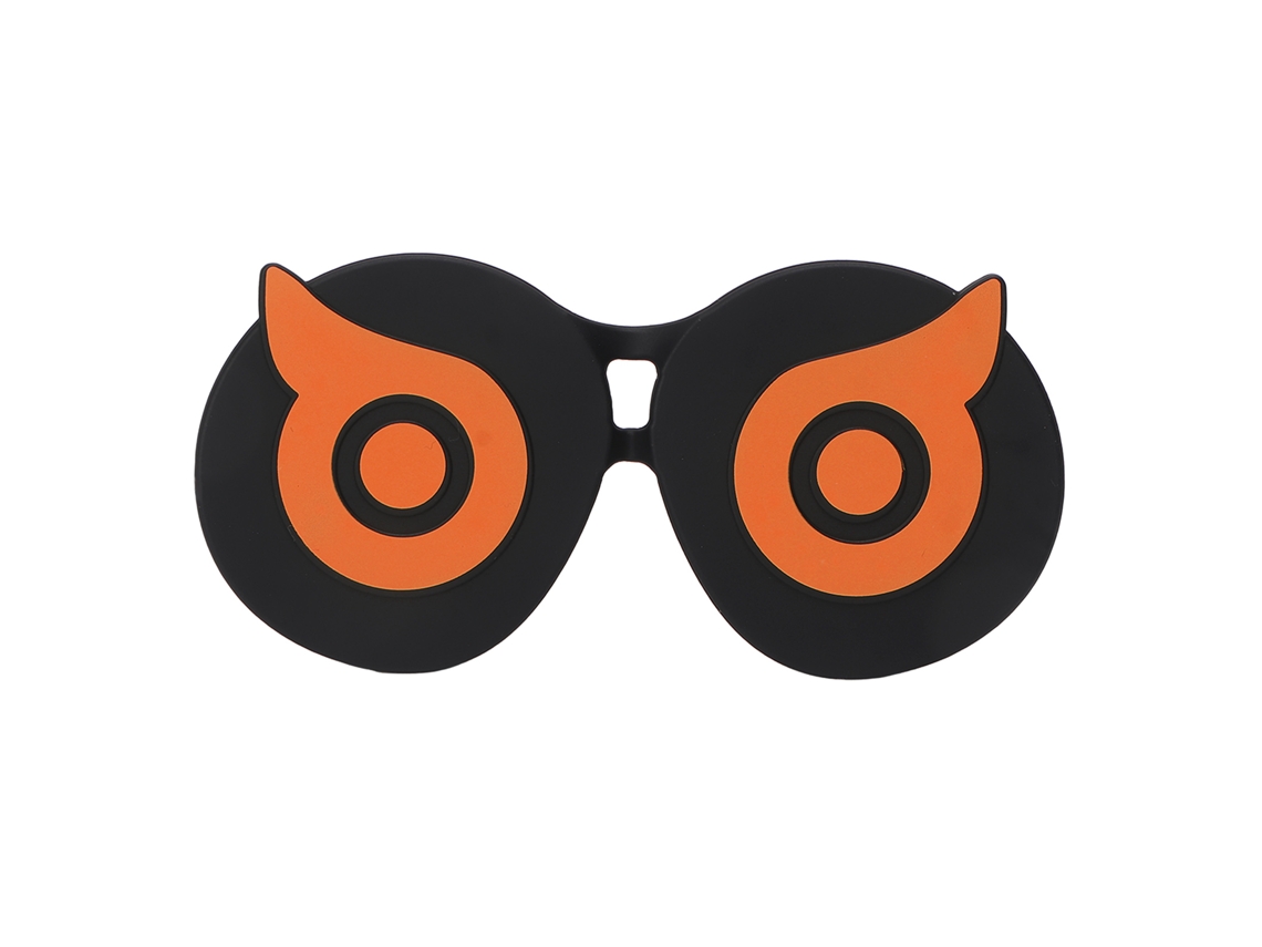 Bonita Funda De Silicona Con Forma De Búho Para Lentes De Realidad Virtual Para Accesorios Pico 4 - Naranja