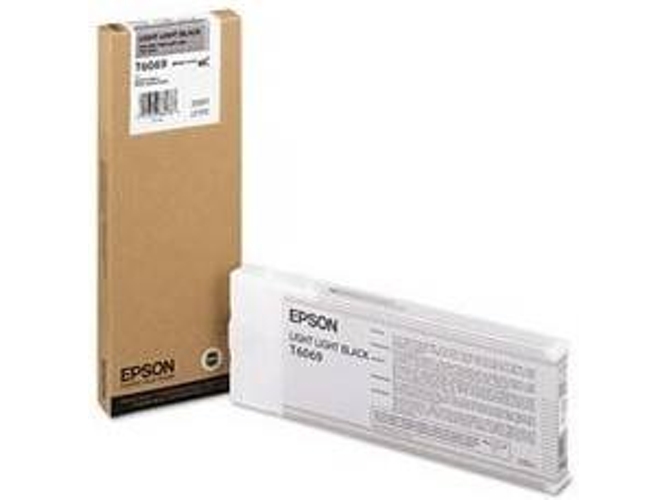 Cartucho de tinta original EPSON, T6069 220 ml , Gris claro, C13T606900