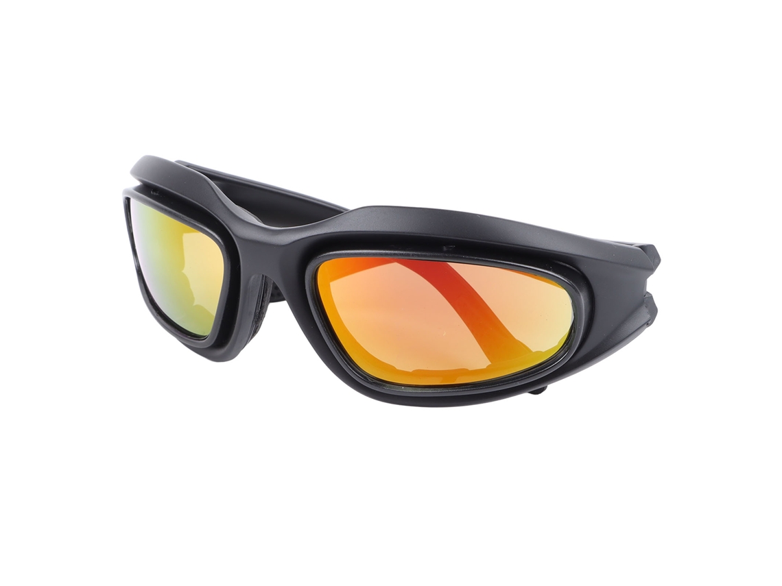 Gafas De Moto Polarizadas Anti-glare Antiviento Para Ciclismo Con Lentes De Reemplazo Adulto