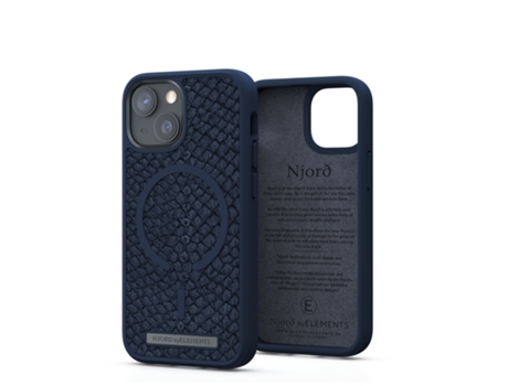Funda para iPhone 13 Mini NJORD BYELEMENTS Azul